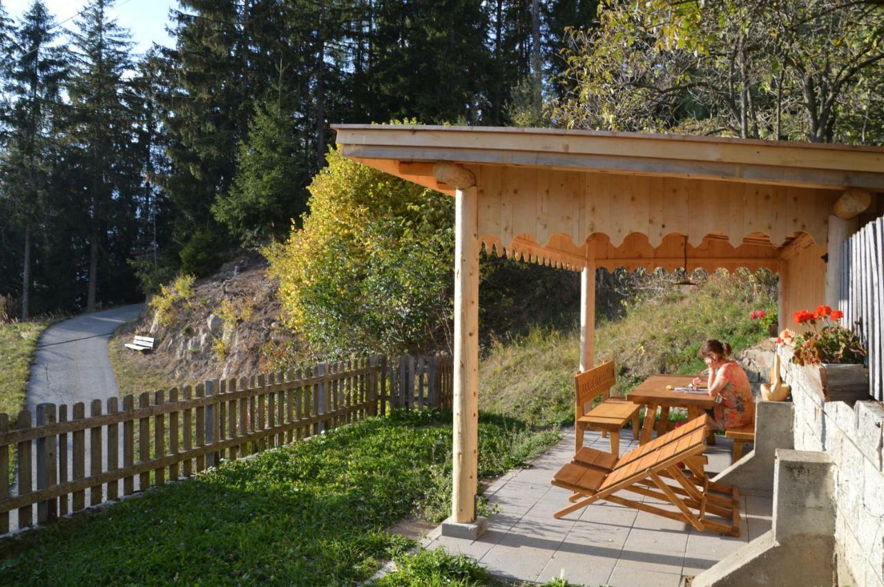Ferienwohnung Leachwies Schenna Exterior foto